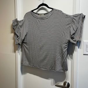 Black & White striped T-shirt.      $10